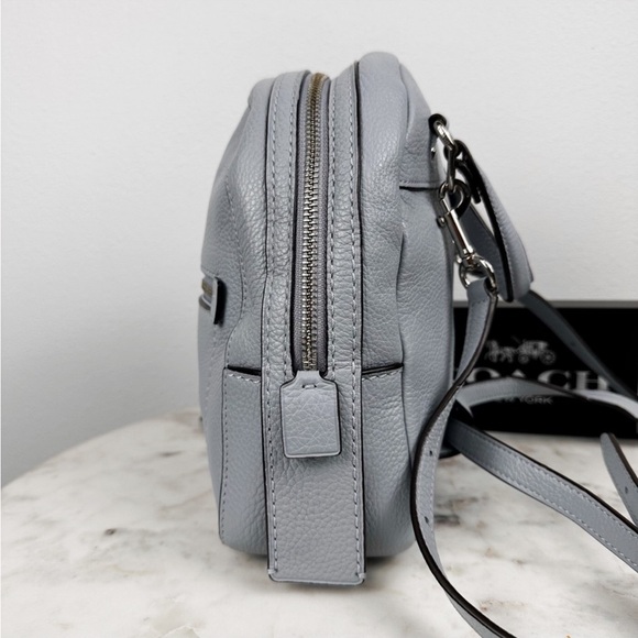 Coach Andi Pebble Leather Convertible Mini Backpack Blue F30530 - Picture 4 of 8